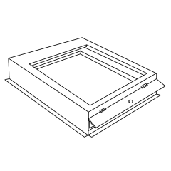 Fan Coil Filter Base 25&quot; x 20&quot; x 4&quot;