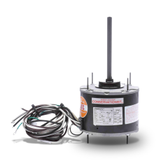 Century® HeatMaster® Condenser Fan Motor 1/6 HP, 825 RPM, 208/230Vac, 1.1A, 5µF/370Vac, 1 Speed, 60 °C (PSC)