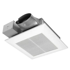 Panasonic WhisperValue® ENERGY STAR® Certified Ventilation Fan 4&quot; Oval Duct, 30 to 100CFM, 0.9 Sones, 120Vac (Wall Mountable, Multi-Speed)