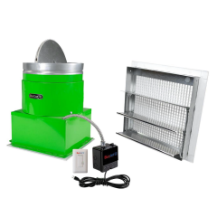QuietCool® Energy Saver Garage Attic Fan with RF Wireless Control Kit 1,452CFM, 120Vac