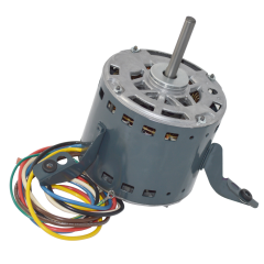 Direct-Drive Blower Motor 1/3HP, 1075RPM, 115Vac, 3.6A, 5µF/440Vac, 4 Speed, (PSC)