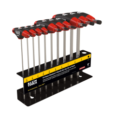 Klein Tools® 10-Piece T-Handle Hex Key Set with Stand (SAE)