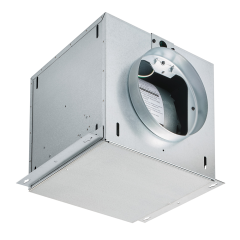 Broan® ENERGY STAR® Certified High-Capacity In-Line Ventilation Fan 8&quot; Round Duct, 100CFM, 120Vac