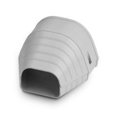 Rectorseal® Fortress® 122 Line Set End Cover 4-1/2&quot; (White)