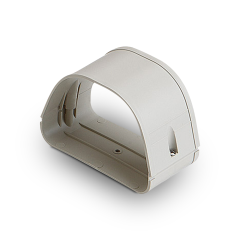 Rectorseal® Fortress® 122 Line Set Cover Coupler 4-1/2&quot; (Ivory)