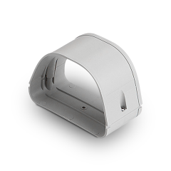 Rectorseal® Fortress® 122 Line Set Cover Coupler 4-1/2&quot; (White)