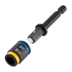 Malco® C-RHEX® Cleanable Reversible Magnetic Hex Driver 5/16&quot; &amp; 3/8&quot; x 2-5/8&quot;