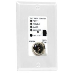 APC Control with Indicator, Control Assembly with White Single Gang Cover Plate