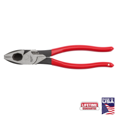 Milwaukee® 9&quot; Lineman&#039;s Dipped Grip Pliers