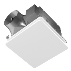 Broan-Nutone® EVOLVE Premium Continuous Run Exhaust Fan, 4&quot; or 6&quot; Round Duct, 50-110CFM, 0.3 Sones, 120Vac