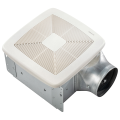 Broan® ENERGY STAR® Certified Ventilation Fan, 6&quot; Round Duct, 80CFM, 0.4 Sones, 120Vac