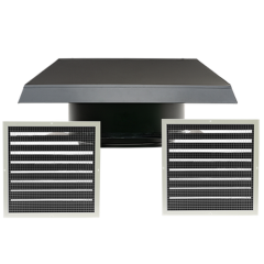QuietCool® Roof Mount Whole House Fan 2,878 to 3,543CFM, 120Vac (1,181 to 1,771sq ft)