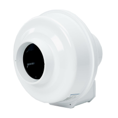 Fantech® Inline Radon Duct Fan 4&quot; or 5&quot; Round Duct, 150CFM, 120Vac