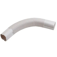 Rectorseal® Slimduct® 77 Line Set Cover Flexible Elbow 2-3/4&quot; (White)