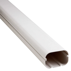 Rectorseal® Slimduct® 100 Line Set Cover Duct 3-3/4&quot;&quot; x 6-1/2&#039; (White)