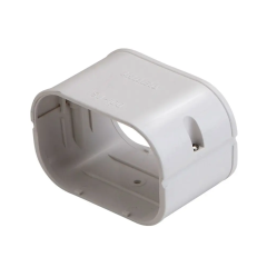 Rectorseal® Slimduct® 100 Line Set Cover Coupler 3-3/4&quot; (White)