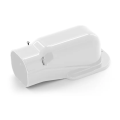 Rectorseal® Slimduct® 77 Line Set Cover Wall Inlet 2-3/4&quot; (White)