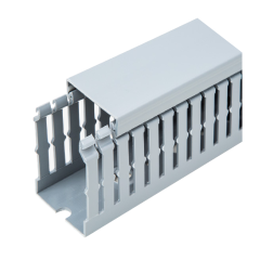 Ty-Duct® Wire Duct, 1-1/2&quot; Wide, 3&quot; Height, 6&#039; (Gray)