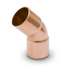 1/4&quot; Copper 45° Elbow