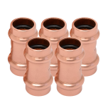 ZoomLock MAX 1/4" Coupling Press Fitting (Sold in Multiples of 5)