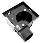 Air King® Ventilation Fan Housing 4&quot; Round Duct, 8-3/4&quot; x 9&quot; x 4-3/4&quot;