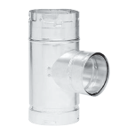 B-Vent Tee 3&quot; x 3&quot; x 3&quot;