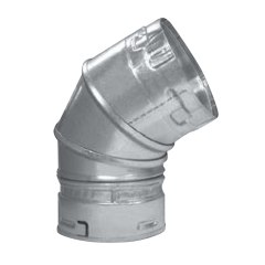 6&quot; 45°/60° B-Vent Elbow