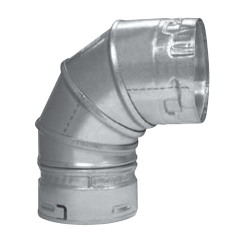 6&quot; 90° B-Vent Elbow