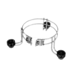 Mars® 5-1/2&quot; Fixed Motor Mount with Grommets (3 Leg)