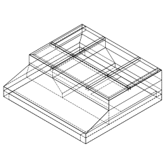 CDI 12&quot; Curb Adapter, Welded, Bryant to Carrier