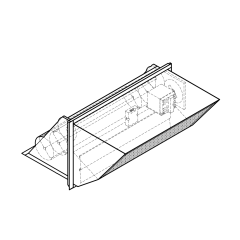 CanFab Vertical Economizer with Siemens Actuator, Dry Bulb, Barometric Relief 