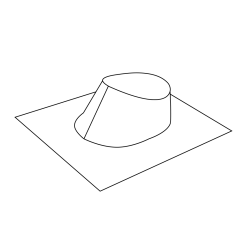 1-1/2&quot; Conductor Flashing