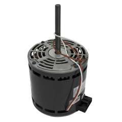Direct Drive Blower Motor 1HP, 1050RPM, 460Vac, 2.6A, 20µF/370Vac, 3 Speed, 40 °C, (PSC)