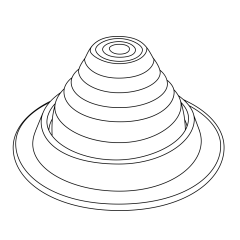 7&quot; to 13&quot; Pipe Flashing (Gray)