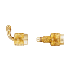 Yellow Jacket® SealRight™ Quick Coupler Set, 1/4&quot; SealRight™ Straight and 1/4&quot; SealRight™ 90°