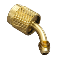 Yellow Jacket® SealRight™ Quick Coupler 1/4&quot; 45° Female x 1/4&quot; Male Flare