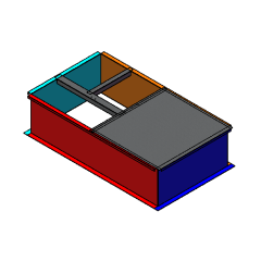 CDI 18&quot; Roof Curb, Knockdown