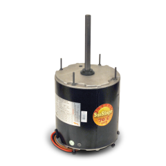 Mars® Multi- HP Condenser Fan Motor 1/6-1/3 HP, 1075 RPM, 208/230Vac, 2.5A, 7.5µF/370Vac, 2 Speed, 70°C (PSC)