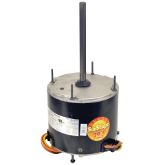 Mars® Condenser Fan Motor 1/2 HP, 1075 RPM, 208/230Vac, 3.5A, 10µF/370Vac, 1 Speed, 70°C (PSC)