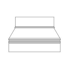20&quot; x 18&quot; Reducer (No Crimp)
