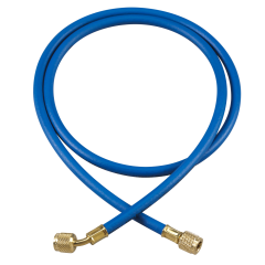 Yellow Jacket® Plus II™ Charging Hose 800 psi, 1/4&quot; x 1/4&quot; x 60&quot; (Blue)