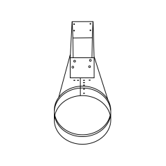 6&quot; End Boot 14&quot; x 2-1/4&quot;