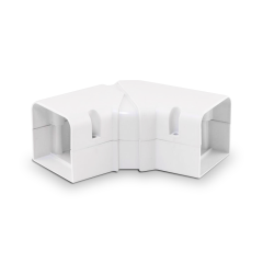 SpeediChannel™ Line Set Cover Adjustable Flat Bend 4&quot;