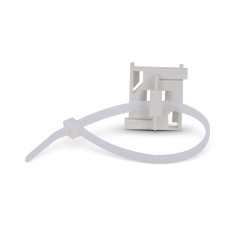 SpeediChannel™ Line Set Cover Clips with 11&quot; Cable Ties 10pk