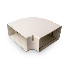 SpeediChannel™ Line Set Cover 90° Flat Elbow 6&quot;