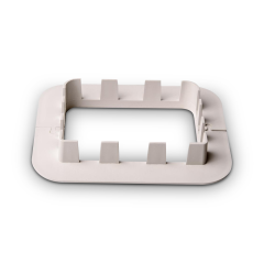 SpeediChannel™ Line Set Cover Wall Escutcheon 4&quot;