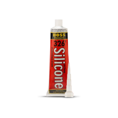 BOSS® 326 Hi-Temp Red Silicone Sealant 3 oz.