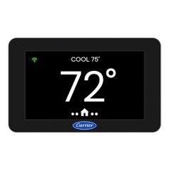 Carrier Connect Pro 7-day programmable/non-prog; 4.3” touch &amp; swipe display