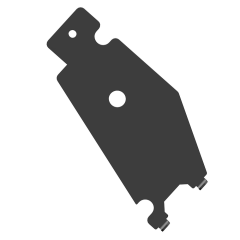 Gas Valve Cradle Bracket