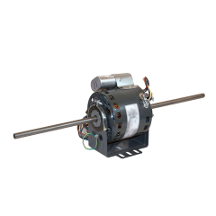 Double Shaft Direct Drive Blower Motor 1/12HP, 1375RPM, 115Vac, 1.4A, 6µF/370Vac, 3 Speed, (PSC)